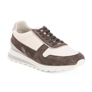 BRUNELLO CUCINELLI Men's Made In Italy Leather Sport Casual Sneakers